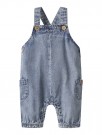 Taya loose denim overall, medium blue, Lil Atelier thumbnail
