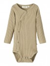 Rajo slim wrap body, silver sage, Lil Atelier thumbnail