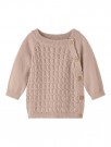 Dija wrap knit, rose dust, Lil Atelier thumbnail