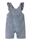 Funda loose shortall girl, medium blue light, Lil Atelier thumbnail