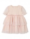 Frilla loose tulle dress, peach blush, Lil Atelier thumbnail