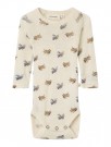 Nalu slim body wool, turtledove/plane, Lil Atelier thumbnail