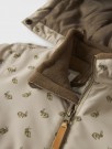 Lasnow10 snowsuit, oxford tan/rabbit, Lil Atelier thumbnail