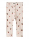 Lavo slim leggings baby, silver peony/cherry, Lil Atelier thumbnail