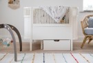 Sebra sengen, baby & junior, classic white BESTILLINGSVARE thumbnail