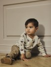 Lamai knit cardigan baby, turtledove, Lil Atelier thumbnail