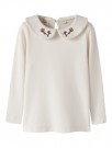 Fundo slim top, turtledove/bark flower, Lil Atelier thumbnail