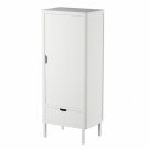 Sebra klesskap, 1-dør, classic white thumbnail