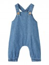 Rongel loose overall, medium blue denim, Lil Atelier thumbnail