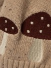 Galto knit cardigan, warm sand melange, Lil Atelier thumbnail