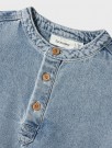 Fundo loose denim shirt, medium blue, Lil Atelier thumbnail