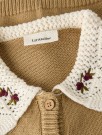Roba knit cardigan, kelp, Lil Atelier thumbnail