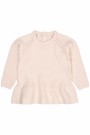 Knitted pullover with frill, soft pink, Copenhagen colors thumbnail