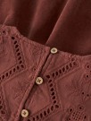 Onellas loose cord dress, mahogany, Lil Atelier thumbnail