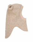 Balaclava ears wool, sand melange, Huttelihut thumbnail