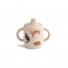 Neil cup, miauw/apple blossom mix, Liewood thumbnail