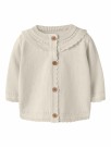 Hao knit cardigan baby, coconut milk, Lil Atelier thumbnail