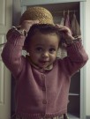 Ramla short knit cardigan baby, nostalgia rose, Lil Atelier thumbnail