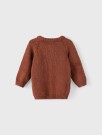 Galto knit cardigan baby, cambridge brown, Lil Atelier thumbnail