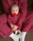 Wilma kids pique top, red/white, Fiona stories thumbnail