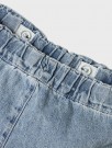 Fundo loose jeans, medium blue, Lil Atelier thumbnail
