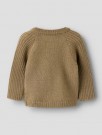 Nomo wool cardigan, sepia tint, Lil Atelier thumbnail
