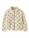 Nalo sherpa loose jacket, turtledove/apples, Lil Atelier thumbnail