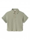 Janu loose shirt, seagrass, Lil Atelier thumbnail