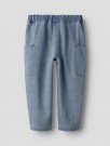 Lulia baggy denim jeans, medium blue, Lil Atelier thumbnail