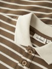 Limia loose polo top, kangaroo/turtledove, Lil Atelier thumbnail