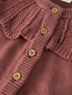 Noda knit cardigan, whitered rose, Lil Atelier  thumbnail