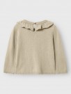Nalio wool knit girl, safari melange, Lil Atelier thumbnail