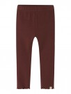 Gayo slim leggings, hot chocolate, Lil Atelier thumbnail