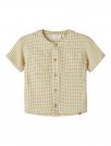 Hanson loose shirt, sage, Lil Atelier thumbnail