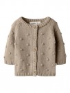 Gable knit cardigan baby, Oxford tan, Lil Atelier  thumbnail