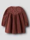 Onellas loose cord dress, mahogany, Lil Atelier thumbnail