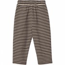 Alvin stripe pant, coffee bean/sandshell, Fliink thumbnail