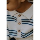 Benny polo, sandshell/stripe, Fliink  thumbnail