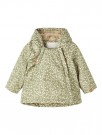 Gudruna loose jacket baby, oil green aop, Lil Atelier thumbnail