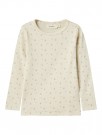 Gago slim top, turtledove/flowers, Lil Atelier thumbnail