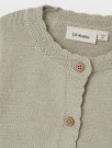 Fie knit cardigan, moss gray, Lil Atelier thumbnail