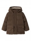 Lamedow puffer jacket, dark earth, Lil Atelier - FORHÅNDSBESTILLING thumbnail
