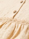Rumina loose dress baby, wood ash, Lil Atelier thumbnail