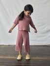 Lola knit top, withered rose, Lil Atelier thumbnail