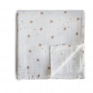 Swaddle/teppe, sparrow, Mushie thumbnail