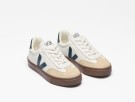 Veja volley elastic laces kid, white nautical bark thumbnail