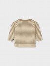 Loro wrap knit, wood ash, Lil Atelier thumbnail