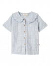 Hazelle loose shirt, zen blue, Lil Atelier thumbnail