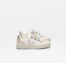 Veja v-10 leather kid, white petale thumbnail