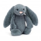 Kanin plysj 31cm bashful, dusky blue, Jellycat thumbnail